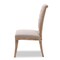 Baxton Studio Charmant Beige Upholstered Weathered Oak Finished Wood Dining Chair 147-8331 - alternate 5